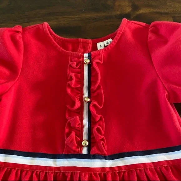 Janie and Jack Ruffles Ponte Dress - Picture 3 of 7